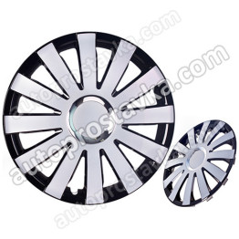 Колпак Olszewski ONYX 16" black silver (цена за 1шт)