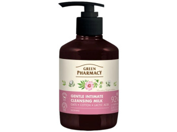 Молочко для інтимної гігієни "Зелена аптека" Овес і бавовна 370мл