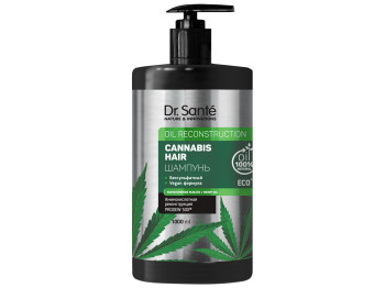 Шампунь для волос бессульфатный Dr.Sante Cannabis hair для поврежденных волос 1л