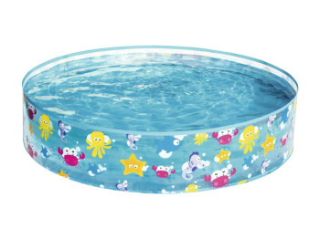 Басейн дитячий каркасний Підводний світ Bestway 55028