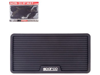 Коврик антискользящий на торпедо Sparco Black
