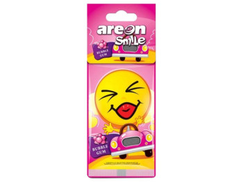 Освіжувач повітря AREON Smile сухий листочок Bubble Gum 62667