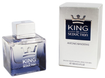 Туалетна вода (ліц.) чоловіча Antonio Banderas "King of Seduction" Eau De Toilette 100мл