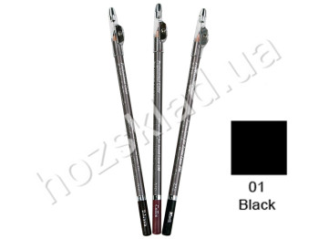 Карандаш с точилкой Jovial Luxe ML-190 №01 черный