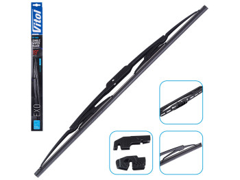 Щетка стеклоочистителя каркасная VITOL EXO 19" 48см (VK-19480)