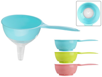 Лійка-сито трансформер пластикова 28см