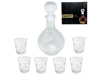 Набор для водки, графин 540мл, рюмки 50мл (цена за набор 7 предметов)