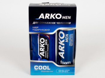 Подарочный набор ARKO (пена для бритья Cool, гель для душа Ice Power)