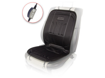 Накидка на сидіння H 23014 BK, з підігрівом і перемикач