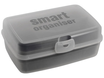 Органайзер Herevin Grey Smart, пластик, 2,15 л, 8×14×22см, колір сірий