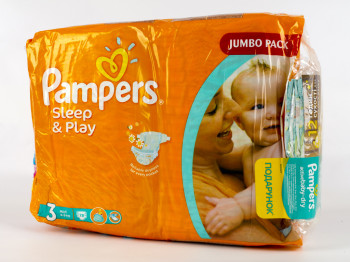 Подгузники Pampers "Sleep&Play Midi" (4-9 кг) 78шт