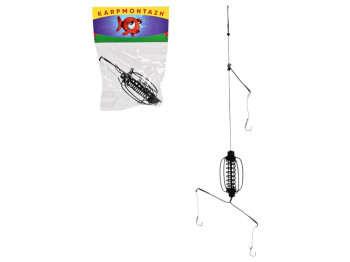 Карповый монтаж 3 крючка, длина 31см 25г