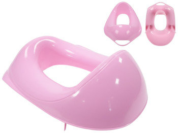 Сиденье детское на унитаз Консенсус, пластик, 41×28×7см, цвет розовый