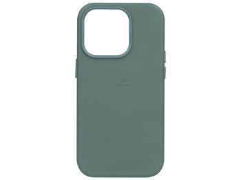 Чехол Leather Case для iPhone 14 Pro Цвет Pine needle green
