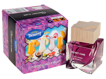 Освежитель воздуха Tasotti Secret Cub аэрозоль Tropical Fruit 50мл 12668
