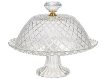 Тортовница с колпаком Diamond, 20,5х16,5см