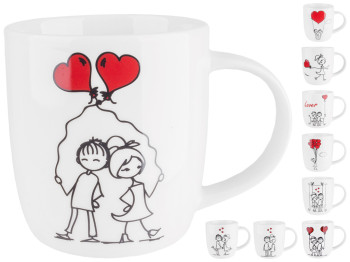 Чашка Влюбленные 12,3х8,6х9,2см 360мл