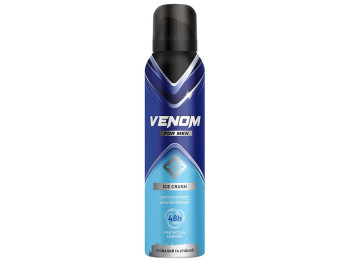 Дезод-антиперспірант Venom for men Ice Crush, 150мл