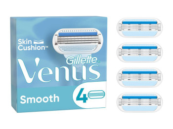 Сменные кассеты для бритья Gillette Venus Smooth, 4шт