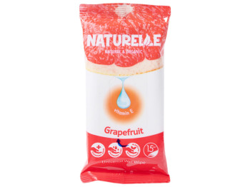 Вологі серветки NATURELLE grapefruit 15шт