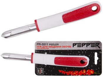 Нож для чистки овощей Pepper вертикальный 20см PR-5511