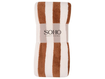 Рушник банний Soho Stripe Cofee, 50х70см, 6900069704359
