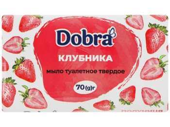 Мило тверде туалетне Dobra Полуниця 70г