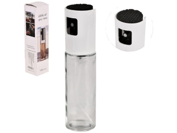 Розпилювач для олії, соусу, скло, пластик, 100мл, 2 дизайни, 4,2 х17, 7см (ціна за 1шт)