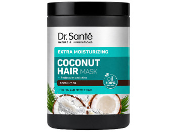 Маска для волосся Dr.Sante Coconut Hair, з кокосовим маслом та амінокислотами, 1л