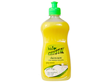 Бальзам для мытья посуды "bio CRYSTAL"  "Juicy lemon"  500 мл