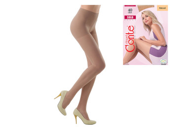 Колготки женские Conte Solo 40 den, размер 4, цвет shade