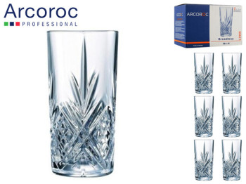 Набор стаканов высоких Arcoroc Broadway 380мл (цена за набор 6шт) 34796