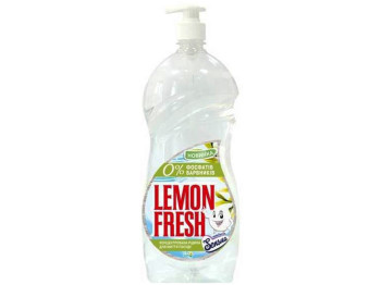 Засіб для миття посуду Lemon Fresh "Прозорий" 1,5л