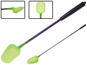 Ложка для заброса прикормки телескопическая Sams fish 46-84см