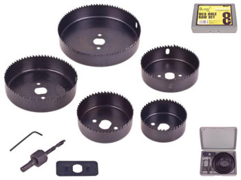 Набір корончастих фрез по дереву Alloid (ціна за набір 8 предметів) HS-64127