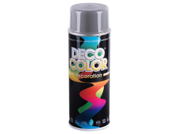 Краска аэрозольная Deco Color Decoration, серый, 400мл