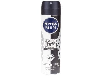 Дезодорант-антиперспірант спрей для чоловіків Nivea men "Невидимий захист" original, 48 годин 150мл