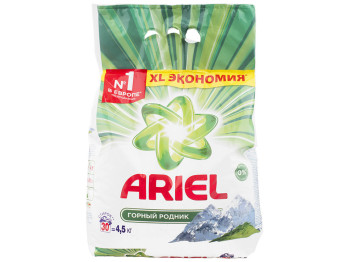 Пральний порошок автомат ARIEL Гірське джерело 4,5кг