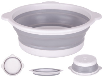 Миска силіконова складна S Stenson 1,5л 24х22,5х8,2см