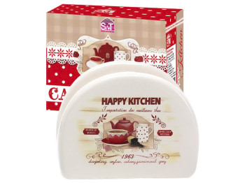 Салфетница Happy Kitchen 10x8см