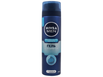 Гель для гоління Nivea Men "Екстремальна свіжість" з ментолом 200мл 22865
