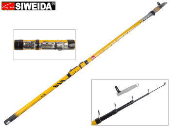 Вудка Siweida "Fishes" композит, 5 кілець, 5-секційна 5м 10-30г