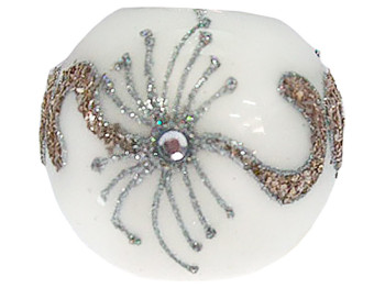 Подсвечник стеклянный, 8см