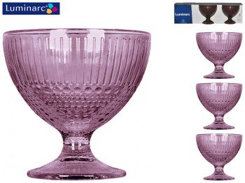 Набор креманок Luminarc Louison Lilac 250мл (цена за набор 3шт) 32648