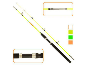 Спиннинг штекерный карповый Crocodil со скруткой 1.8м 100-250г 2к