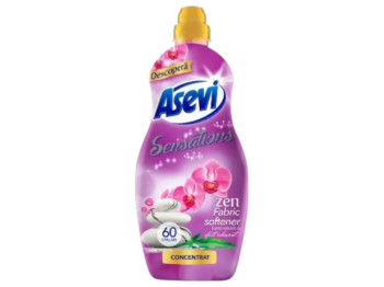 Кондиціонер для білизни Asevi zen sensations, концентрат, 60 прань, аромат свіжості, 1440 мл