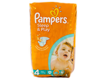 Подгузники Pampers "Sleep&Play Maxi" (7-14 кг) 14шт