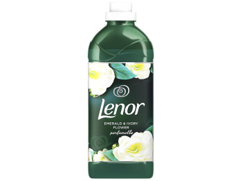 Кондиционер концентрированный для белья Lenor Изумруд и цветок цвета айвори 1,42л