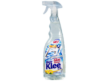 Засіб для миття скла Herr Klee Glas Reiniger Лимон спрей, 750 мл
