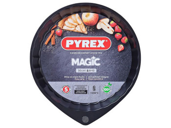 Форма для пирога Pyrex Magic, 30см, кругла, 3426470276382